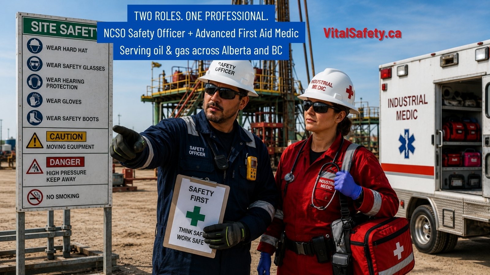 Dual-role NCSO safety officer and medic
