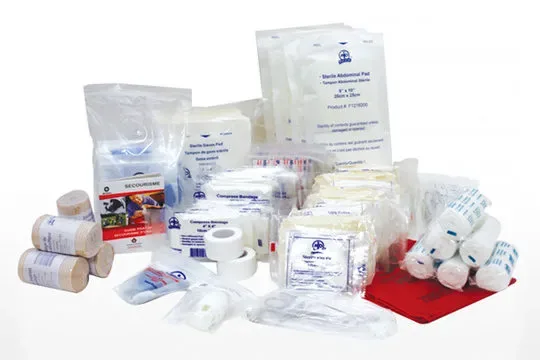 Inside a fully stocked MTC first aid unit
