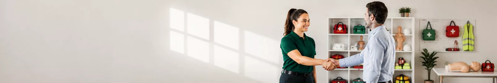 Vital Safety consultation — planning first aid coverage with a client