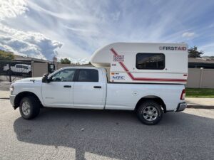 Vital Safety fleet of mobile treatment centers providing industrial first aid services across British Columbia