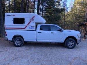 Vital Safety fleet of mobile treatment centers providing industrial first aid services across British Columbia and Alberta